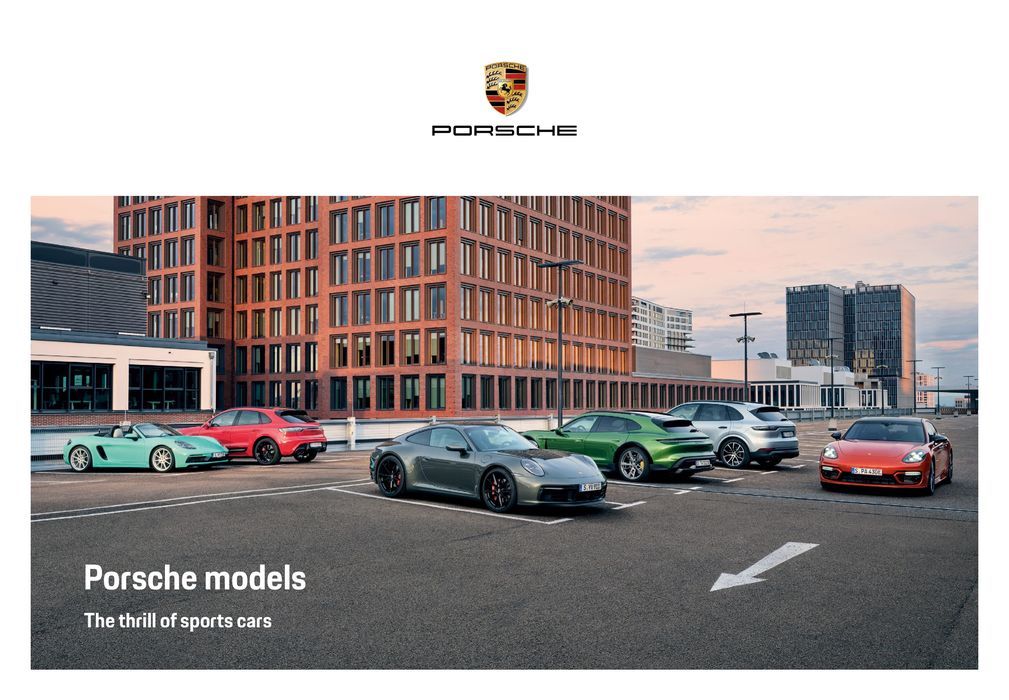 杉並区でのポルシェのカタログ | Porsche models | 2023/12/4 - 2024/12/31