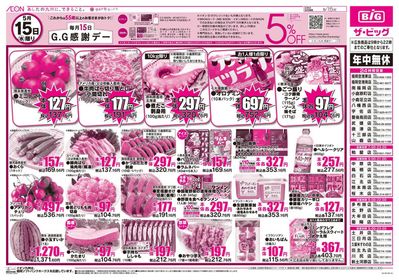 日田市でのスーパーマーケットのお得情報 | ザ・ビッグのザ・ビッグ チラシ | 2024/5/15 - 2024/5/29