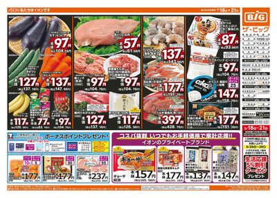 多賀城市でのスーパーマーケットのお得情報 | ザ・ビッグのザ・ビッグ チラシ | 2024/5/18 - 2024/5/21