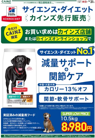 大阪市でのカインズホームのカタログ | 私たちのお客様のための排他的な取引 | 2024/10/9 - 2024/10/23