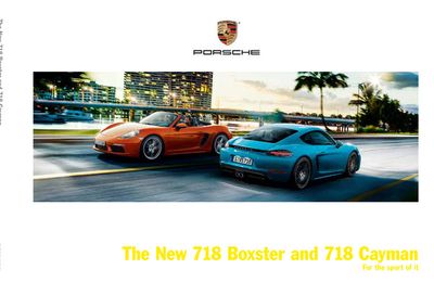 東京都での車&モーターバイクのお得情報 | ポルシェのPorsche The New 718 Boxster and 718 Cayman | 2023/3/3 - 2024/3/3