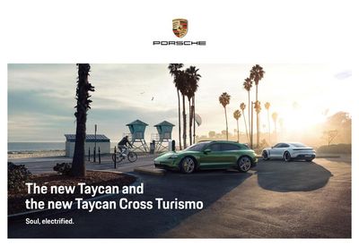 東京都での車&モーターバイクのお得情報 | ポルシェのPorsche The new Taycan and the new Taycan Cross Turismo | 2023/3/3 - 2024/3/3