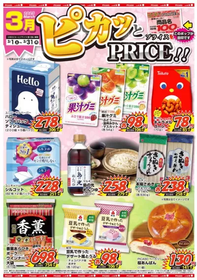 ピカソのカタログ | すべてのお客様のためのトップディール | 2025/3/1 - 2025/3/31