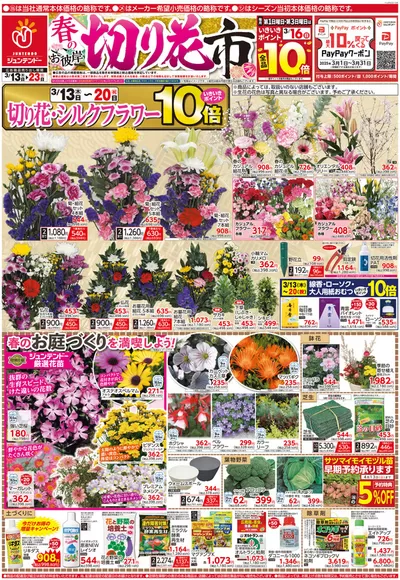 大阪市でのジュンテンドーのカタログ | 排他的な掘り出し物 | 2025/3/13 - 2025/3/23