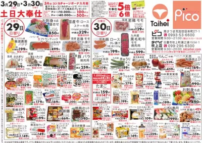 タイヘイのカタログ | タイヘイ チラシ | 2025/3/29 - 2025/3/29