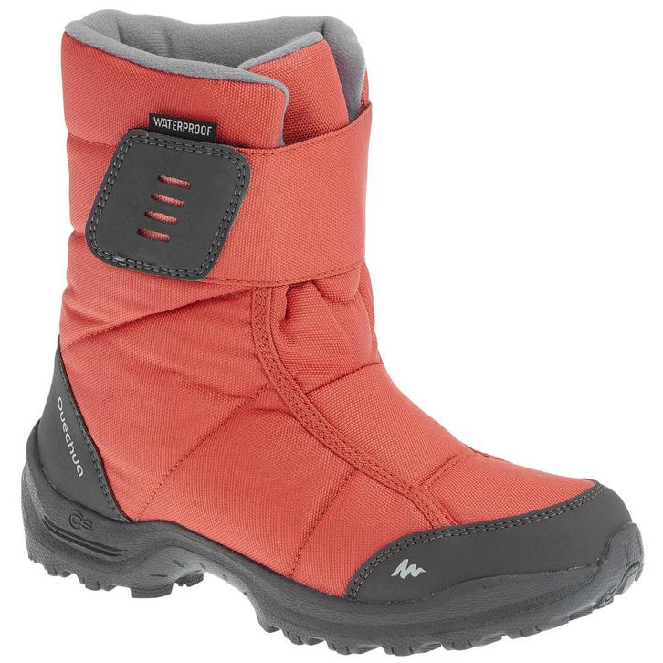 デカトロンにおける￥3990でのQUECHUA（ケシュア）登山・スノーハイキング ブーツ 防水 保温 X-ウォーム SH 100 - 子供用のオファー