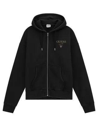 GUESSにおける￥17490でのGUESS Originals Stacked Logo Zip Up Hoodie パーカーのオファー