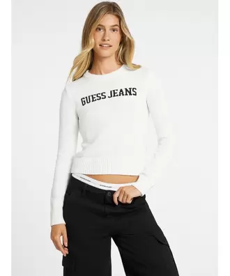 GUESSにおける￥10890でのGUESS JEANS Ls Cn Guess J Intarsia Sweater ニット セーターのオファー