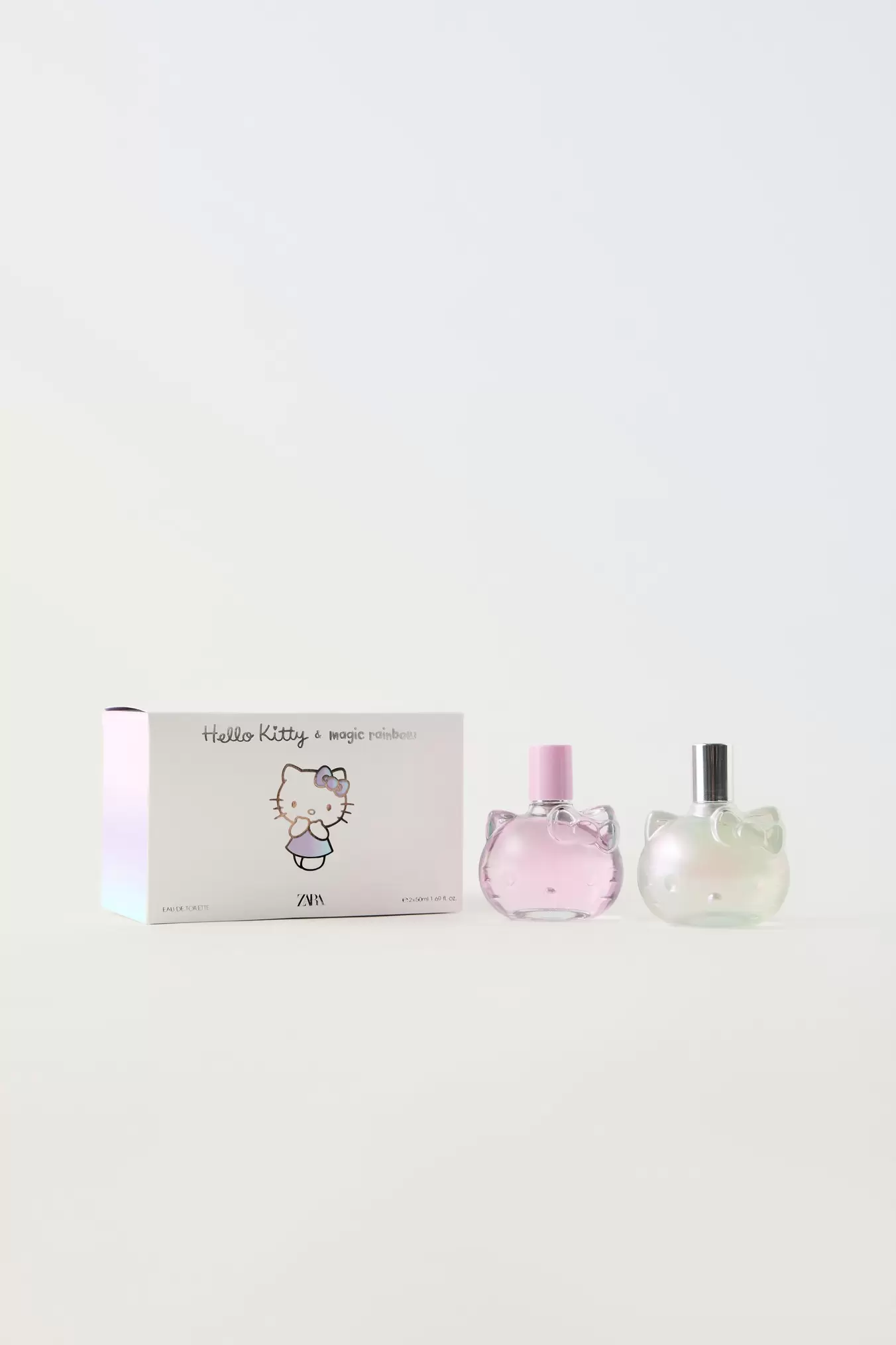 ZARAにおける￥3290でのHELLO KITTY © MAGIC RAINBOW EDT 50+50ML (1.69 FL. OZ.)のオファー