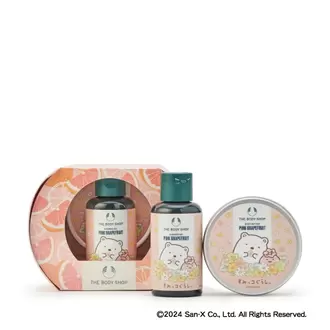 THE BODY SHOPにおける￥1925での【限定パッケージ】ミニボディケアギフト PG（香り：ピンクグレープフルーツ）のオファー