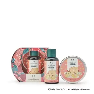 THE BODY SHOPにおける￥1925での【限定パッケージ】ミニボディケアギフト ST（香り：ストロベリー）のオファー