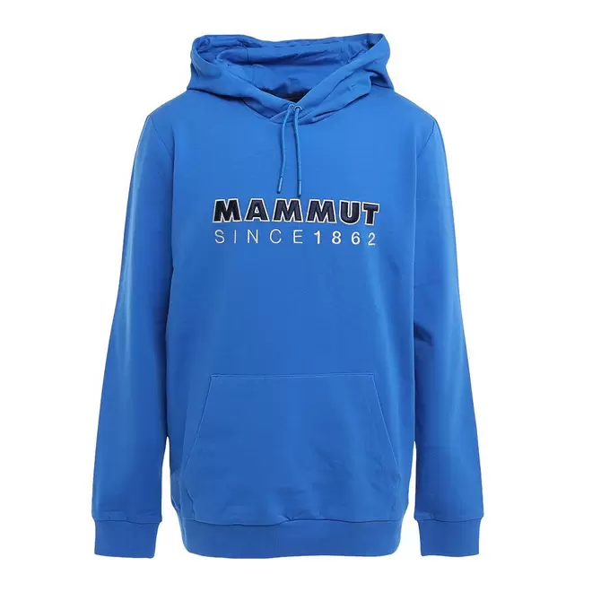 ゼビオにおける￥7980でのマムート（MAMMUT）（メンズ）EUROサイズ スウェット パーカー ML Hoody Men Logo 1014-04670-5072 ブルー 裏起毛 あったかフーディのオファー