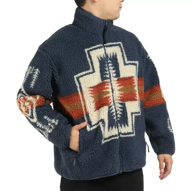 ゼビオにおける￥12980でのペンドルトン（PENDLETON）（メンズ）ジャケット アウター ボア スタンドブルゾン Navy 2475-9015 10067のオファー