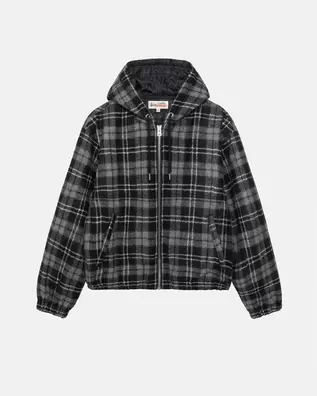 STUSSYにおける￥64900でのWORK JACKET WOOL PLAIDのオファー