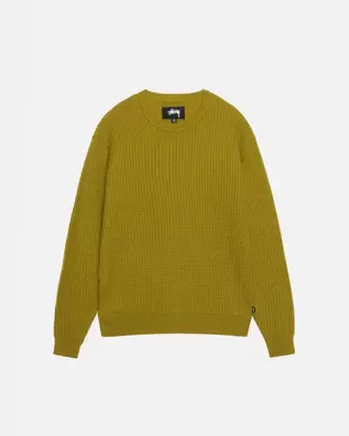 STUSSYにおける￥52800でのWAFFLE KNIT CASHMERE CREWのオファー