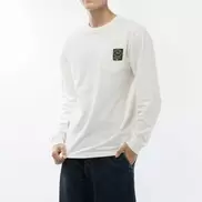 リーボックにおける￥2990でのヒューマンライツナウ ヒップホップ ロングスリーブ Tシャツ / HUMAN RIGHTS NOW HIP HOP LS TEE （チョーク）のオファー