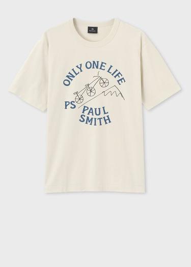 ポールスミスにおける￥8800でのDrawn by Paul "ONLY ONE LIFE" Tシャツのオファー