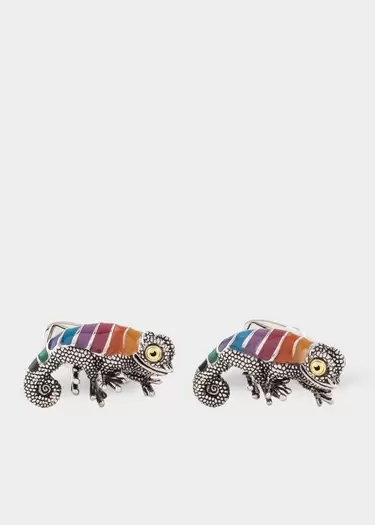 ポールスミスにおける￥17600での"Stripe Chameleon" カフスのオファー