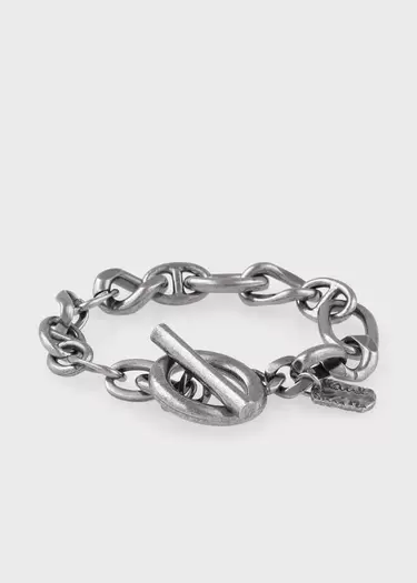 ポールスミスにおける￥17600での【ホリデーキャンペーン対象商品】"Mixed Chain" マンテル チェーンブレスレットのオファー