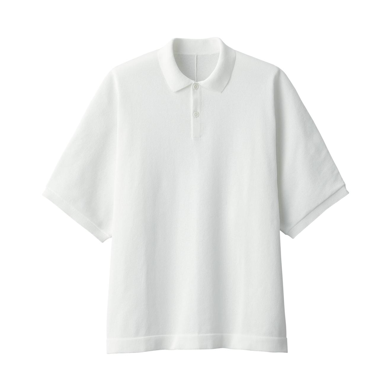 無印良品における￥5990での乾きやすいニットポロシャツのオファー