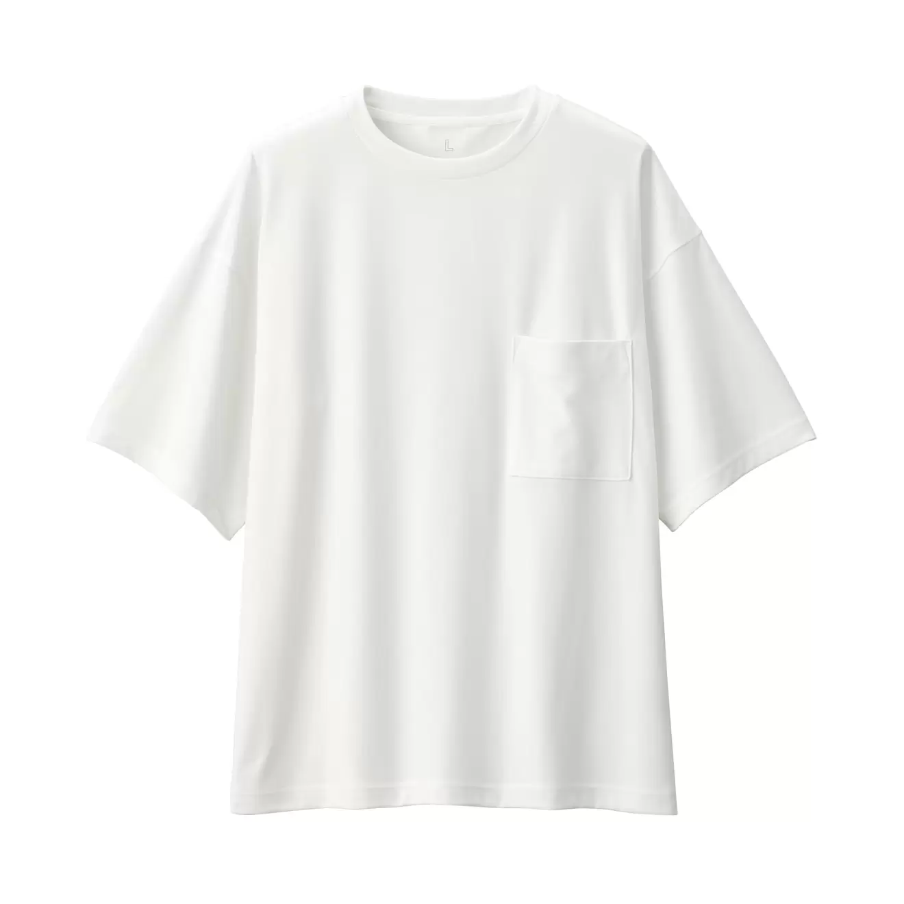 無印良品における￥1990での汚れが落ちやすい吸汗速乾クルーネック半袖Ｔシャツのオファー