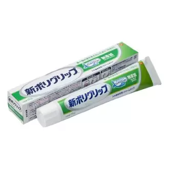 キリン堂における￥1247での【期間限定】部分・総入れ歯安定剤 新ポリグリップ 無添加(色素・香料を含みません) 75gのオファー